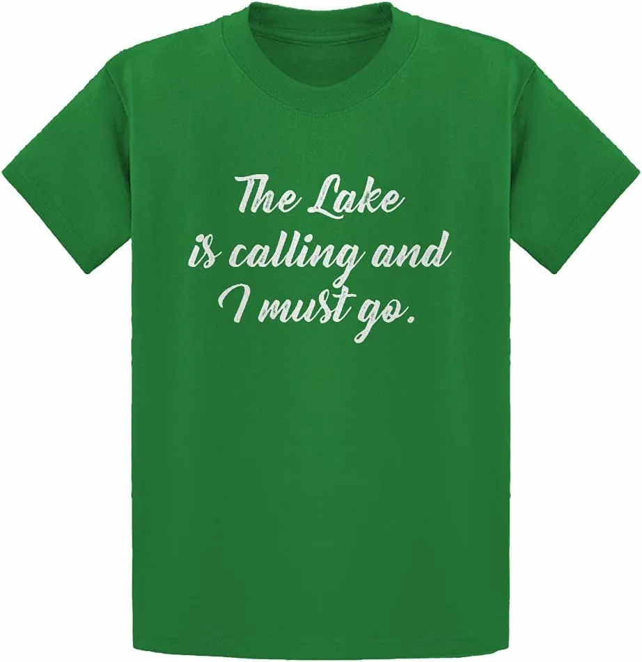 Indica Plateau The Lake is Calling and I must Go Youth T-Shirt