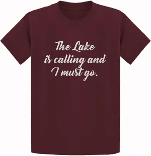 Indica Plateau The Lake is Calling and I must Go Youth T-Shirt