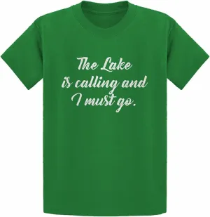 Indica Plateau The Lake is Calling and I must Go Youth T-Shirt