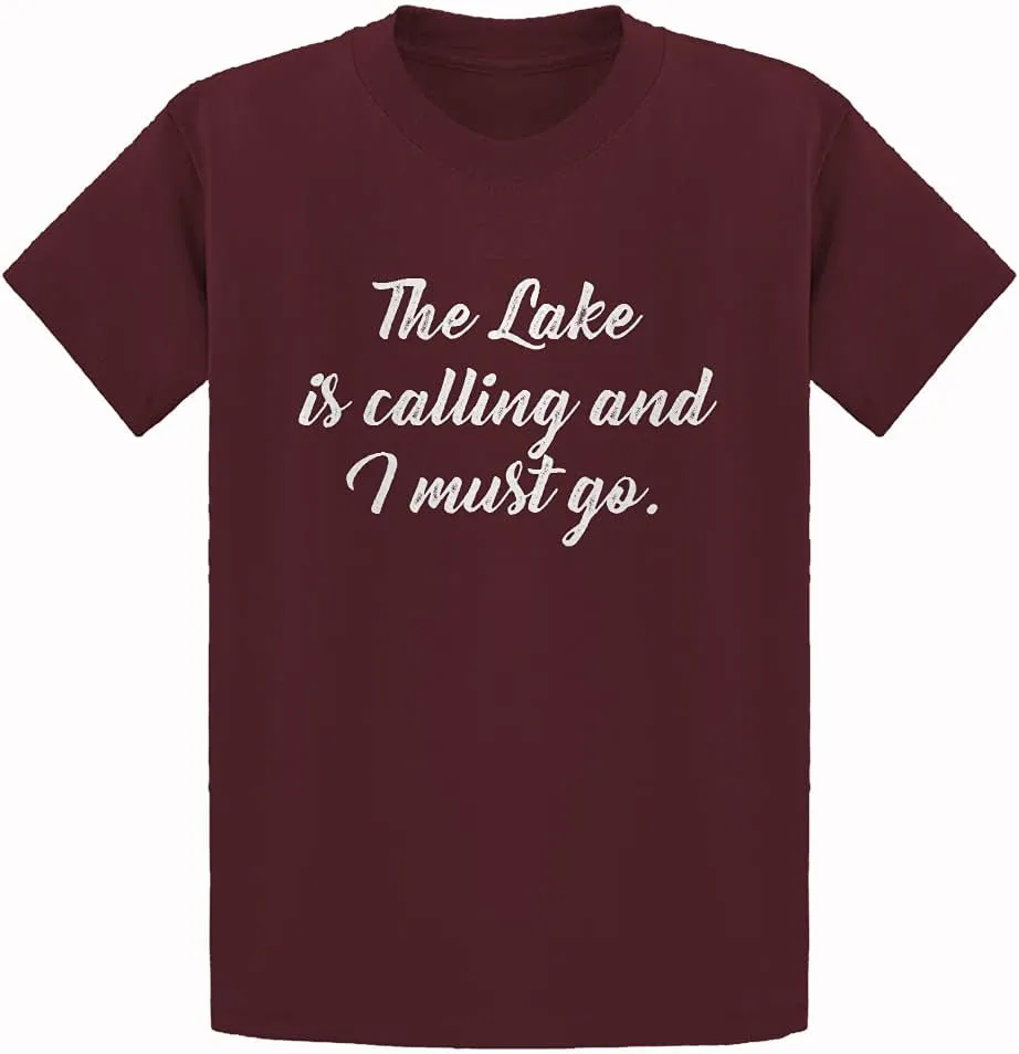 Indica Plateau The Lake is Calling and I must Go Youth T-Shirt