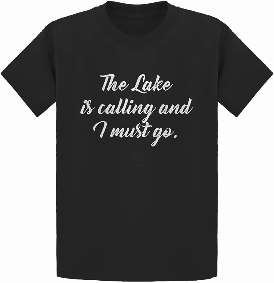 Indica Plateau The Lake is Calling and I must Go Youth T-Shirt