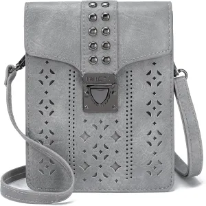 INICAT Small Crossbody Bags for Women Gifts for Teenage Girls Leather Cell Phone Purse