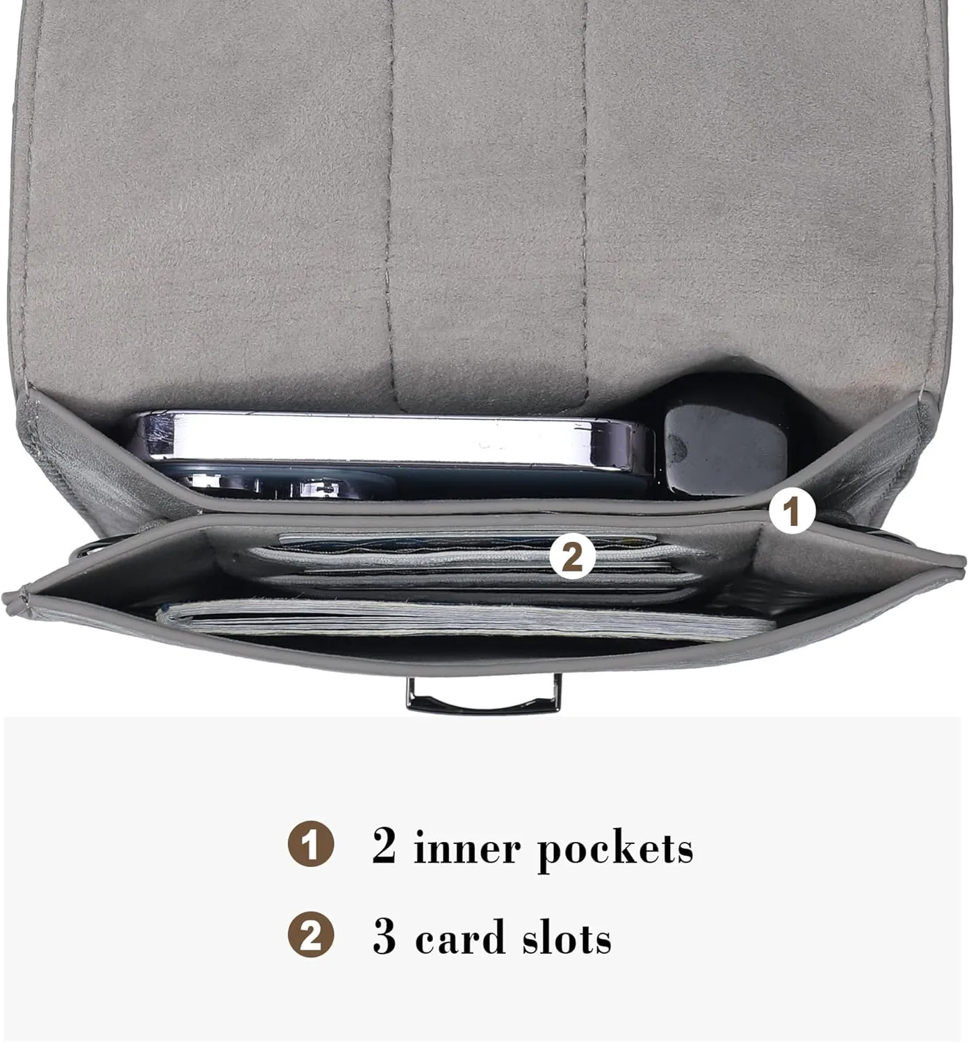 INICAT Small Crossbody Bags for Women Gifts for Teenage Girls Leather Cell Phone Purse
