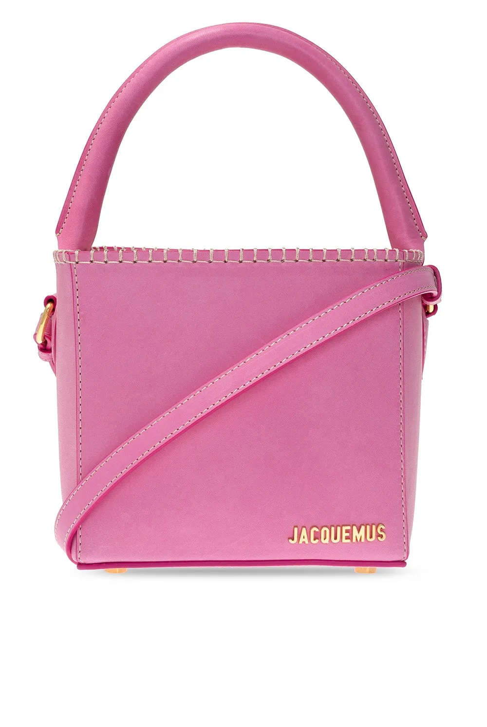 JACQUEMUS LE SEAU CARRÉ CUBE BAG