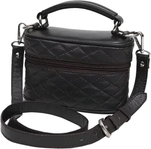 Jewelry Case Genuine Leather Women Bag Western Handbag Purse