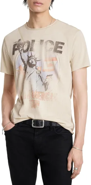 John Varvatos Men's The Police Tour Tee