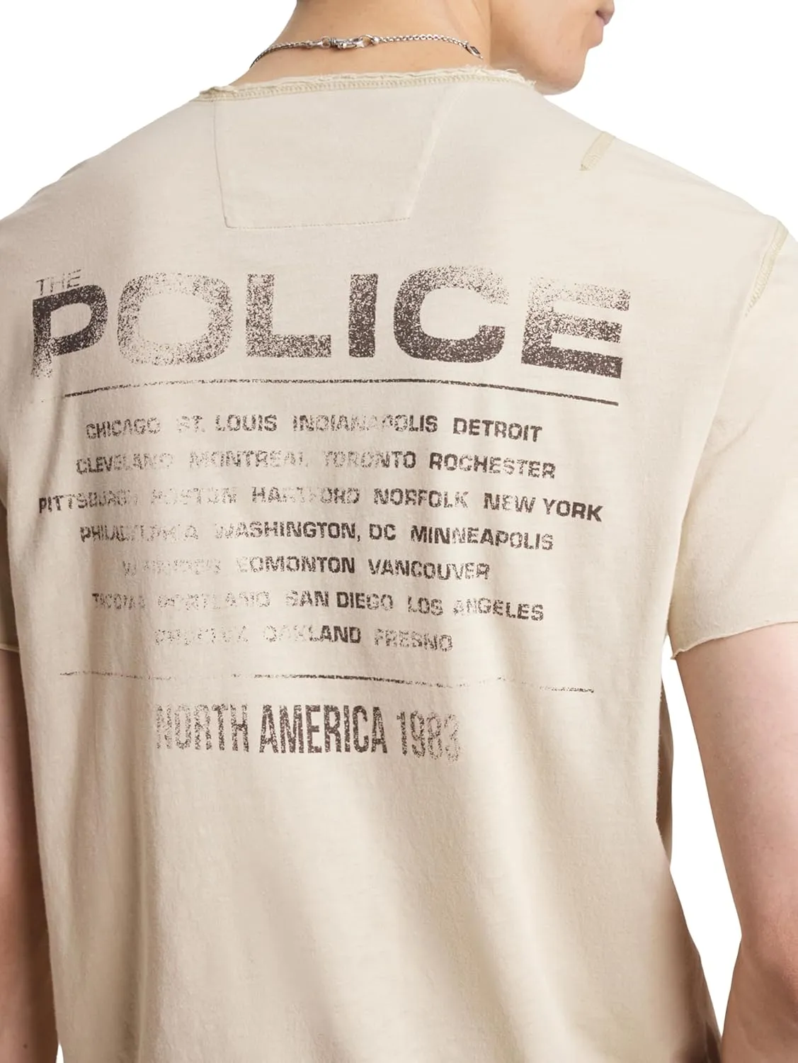 John Varvatos Men's The Police Tour Tee