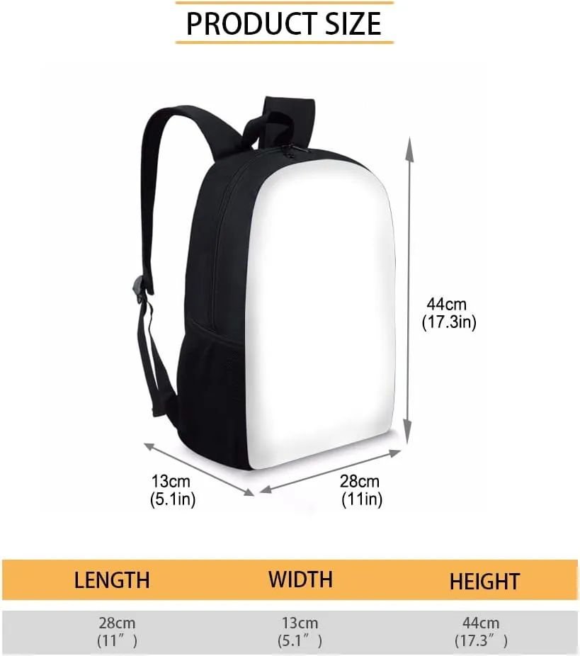 JooMeryer Art Geometry Fox Backpack for Teens Kids Boys 17 inch Large Capacity Children School Rucksack Book Bags Daypack,Art Geometry Fox