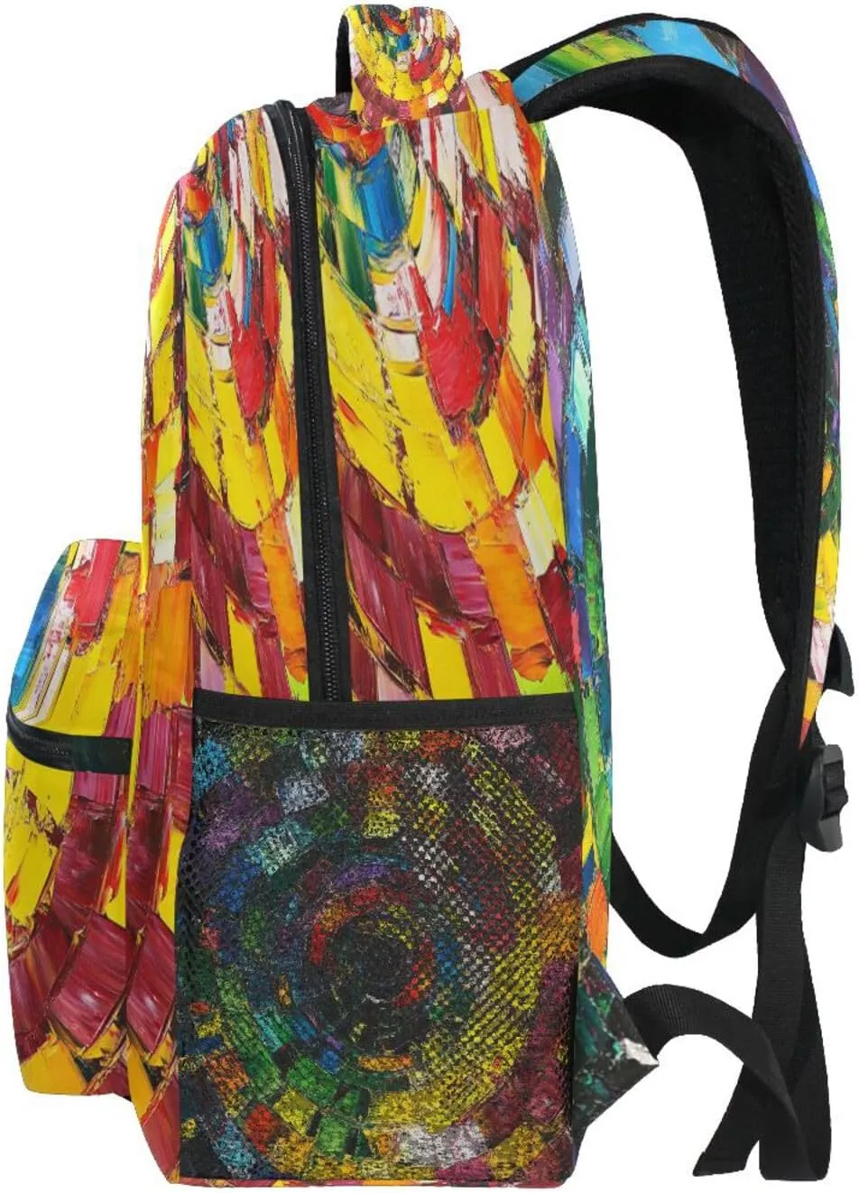 JSTEL Kid Graffiti Art Backpack,Elementary School Backpack Graffiti Art Kid Bookbag for Boy Girl Ages 5 to 13,017