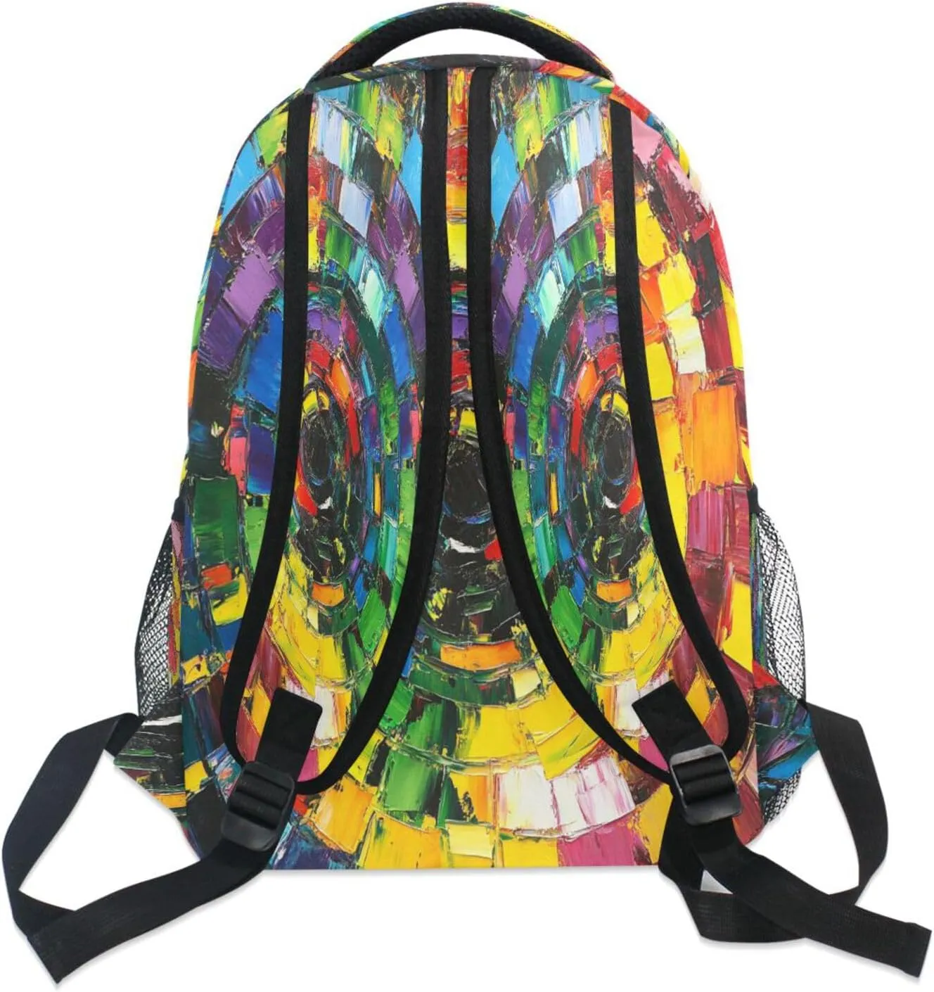 JSTEL Kid Graffiti Art Backpack,Elementary School Backpack Graffiti Art Kid Bookbag for Boy Girl Ages 5 to 13,017