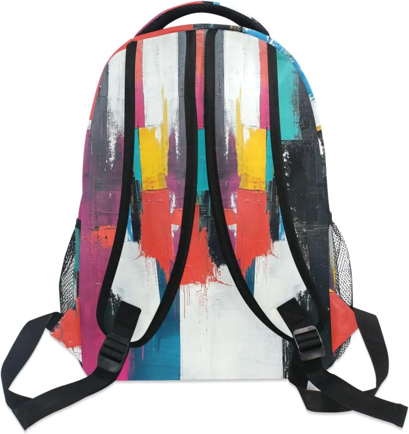 JSTEL Kid Graffiti Art Backpack,Elementary School Backpack Graffiti Art Kid Bookbag for Boy Girl Ages 5 to 13,030