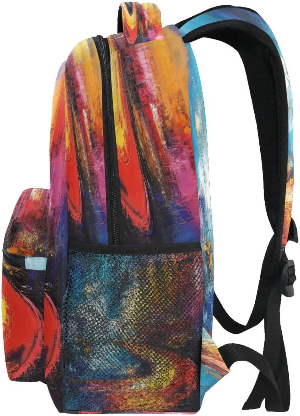 JSTEL Kid Graffiti Art Backpack,Elementary School Backpack Graffiti Art Kid Bookbag for Boy Girl Ages 5 to 13,041