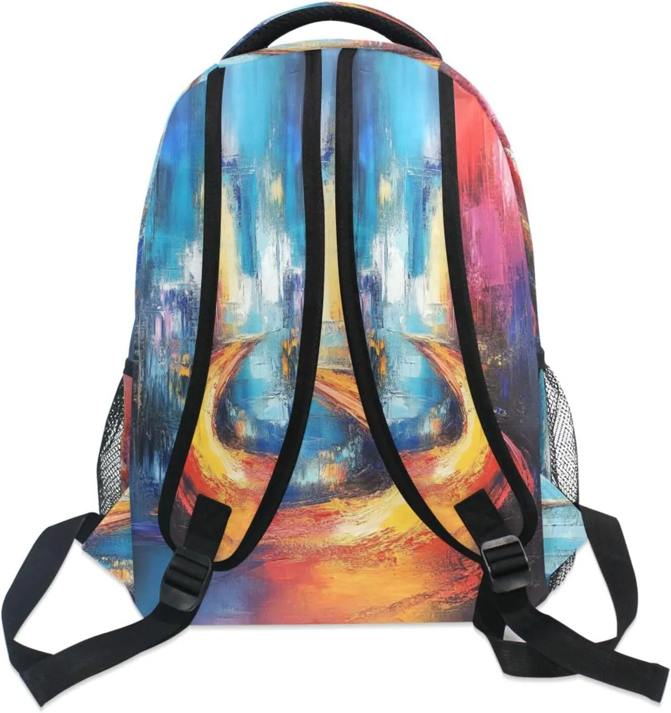 JSTEL Kid Graffiti Art Backpack,Elementary School Backpack Graffiti Art Kid Bookbag for Boy Girl Ages 5 to 13,041
