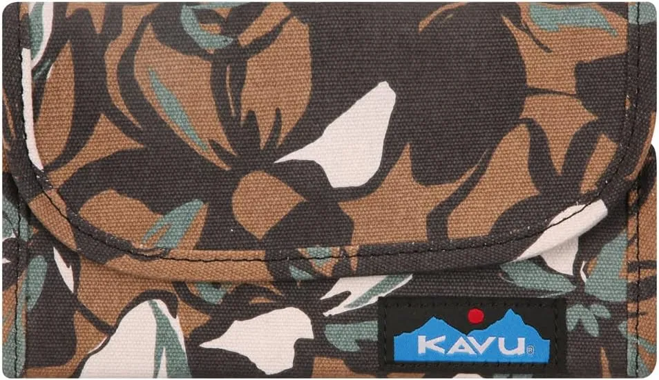 KAVU Big Spender Tri-fold Wallet Clutch Travel Organizer