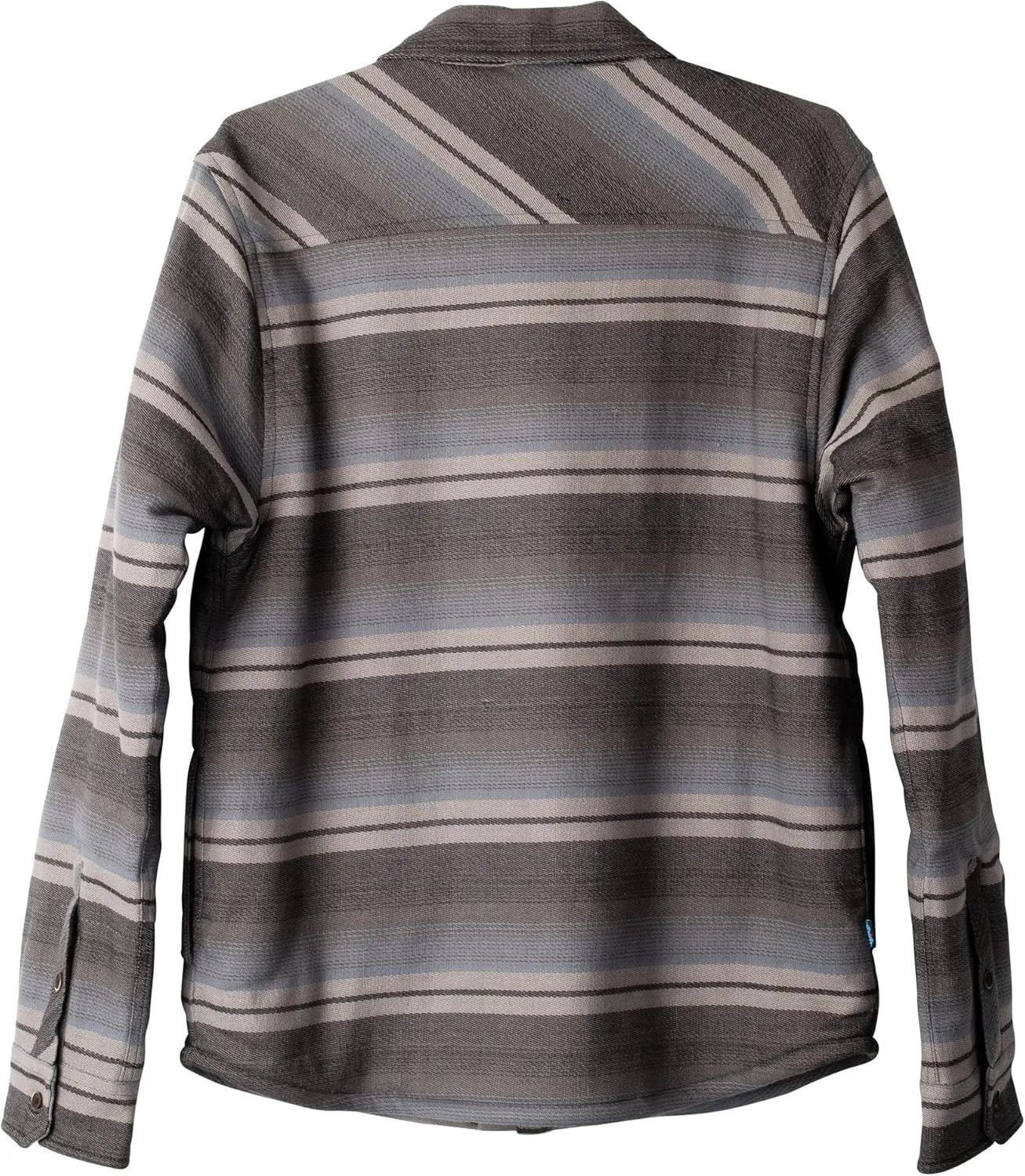 KAVU Eagle Pine Mens Full Zip Jacket Shirt-Midnight Stripe