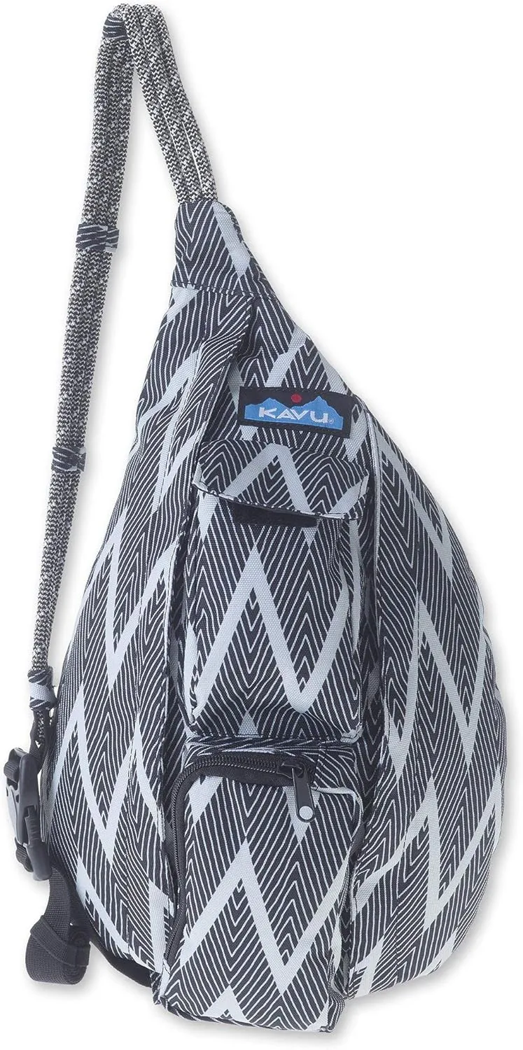 KAVU Mini Rope Sling Pack with Adjustable Rope Shoulder Strap