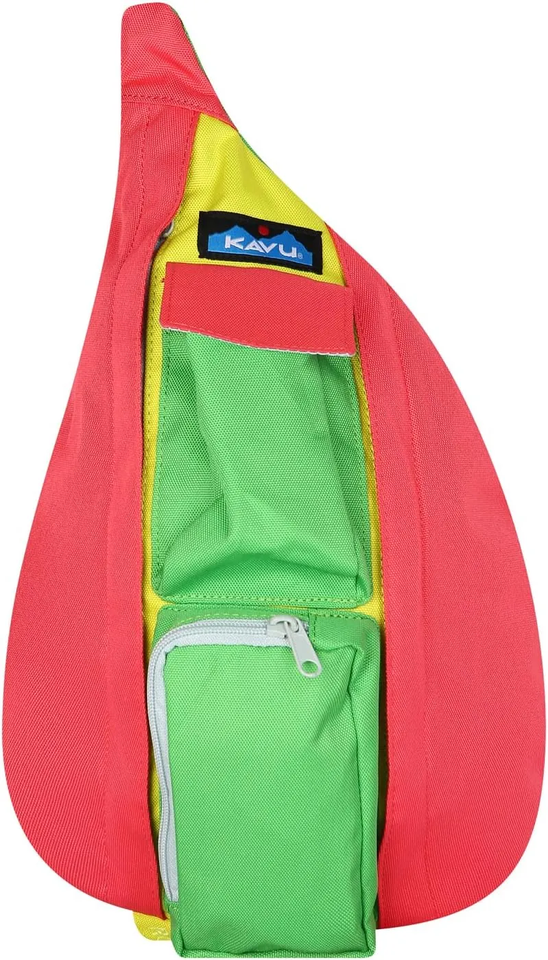 KAVU Mini Rope Sling Pack with Adjustable Rope Shoulder Strap