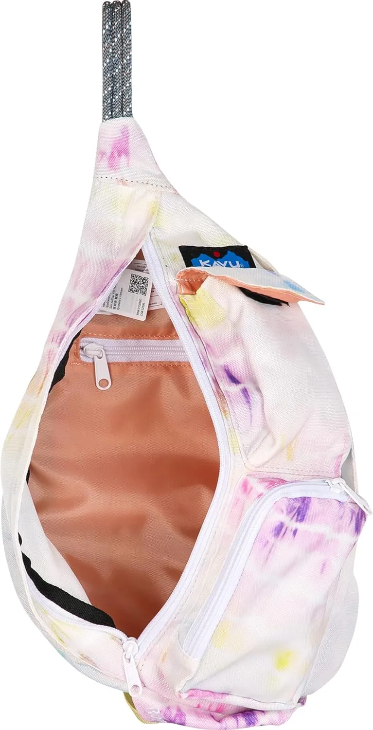KAVU Mini Rope Sling Pack with Adjustable Rope Shoulder Strap