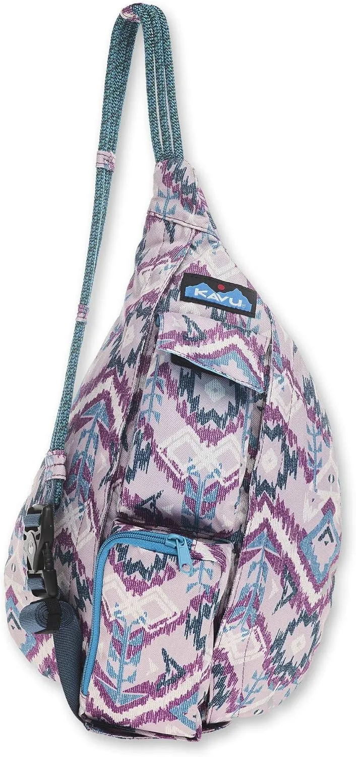 KAVU Mini Rope Sling Pack with Adjustable Rope Shoulder Strap