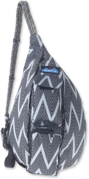 KAVU Mini Rope Sling Pack with Adjustable Rope Shoulder Strap