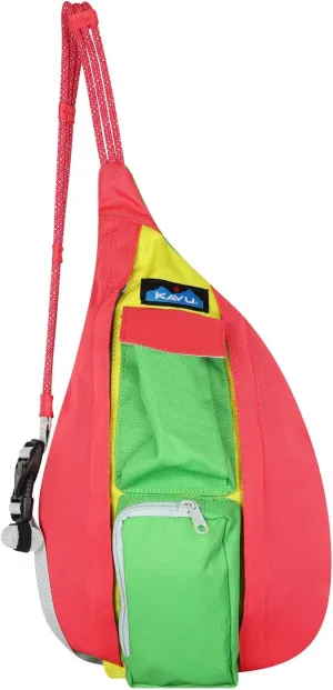 KAVU Mini Rope Sling Pack with Adjustable Rope Shoulder Strap