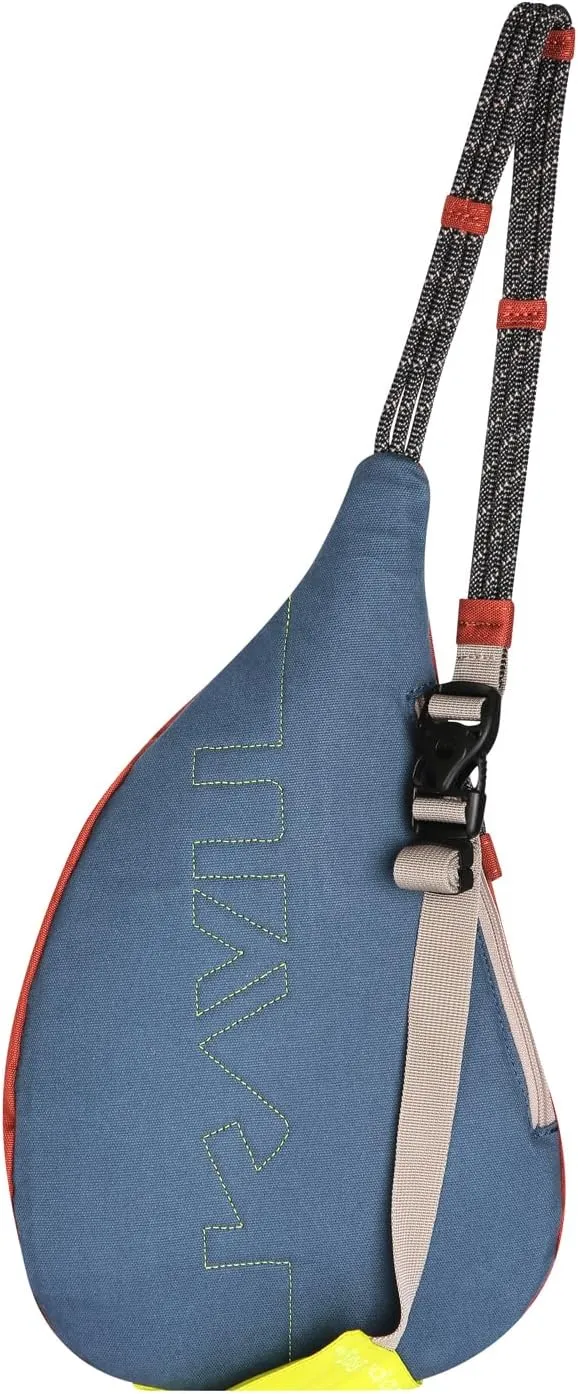 KAVU Original Rope Bag Sling Pack with Adjustable Rope Shoulder Strap