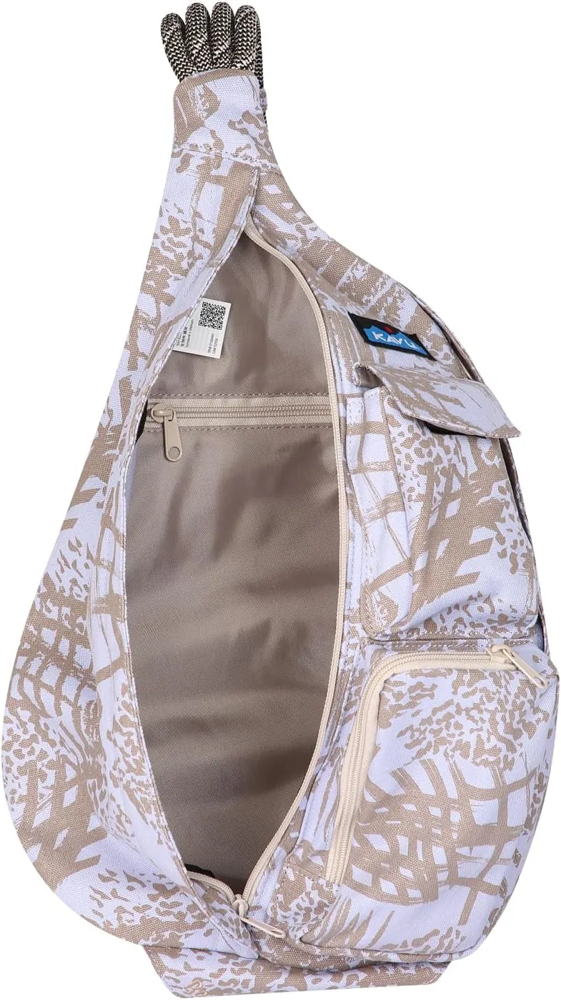 KAVU Original Rope Bag Sling Pack with Adjustable Rope Shoulder Strap