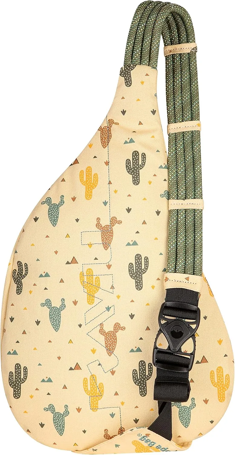 KAVU Original Rope Bag Sling Pack with Adjustable Rope Shoulder Strap