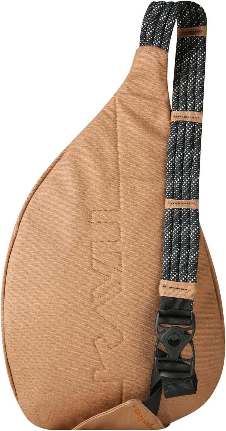 KAVU Original Rope Bag Sling Pack with Adjustable Rope Shoulder Strap