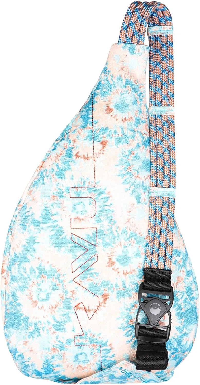 KAVU Original Rope Bag Sling Pack with Adjustable Rope Shoulder Strap