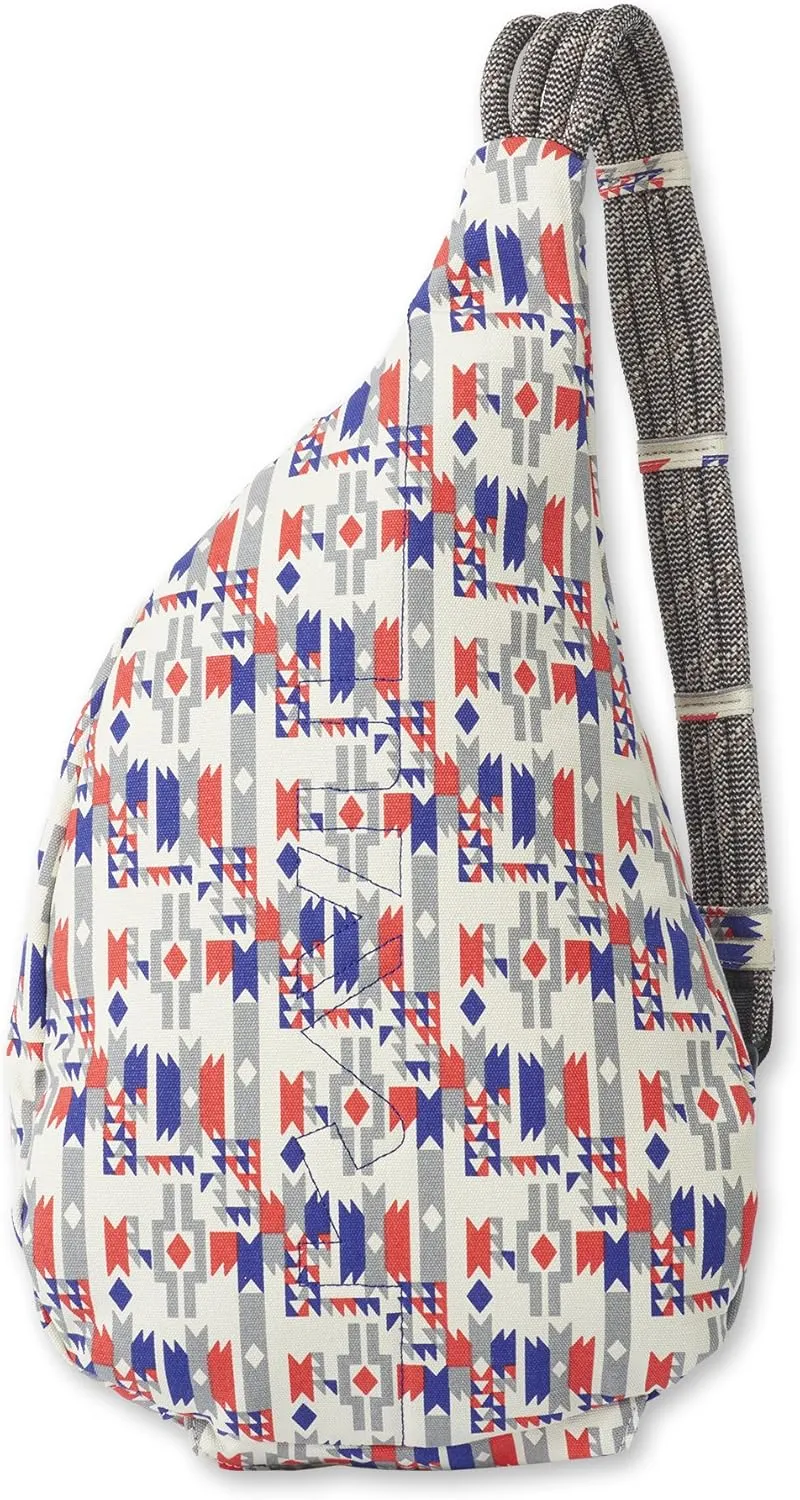 KAVU Original Rope Bag Sling Pack with Adjustable Rope Shoulder Strap