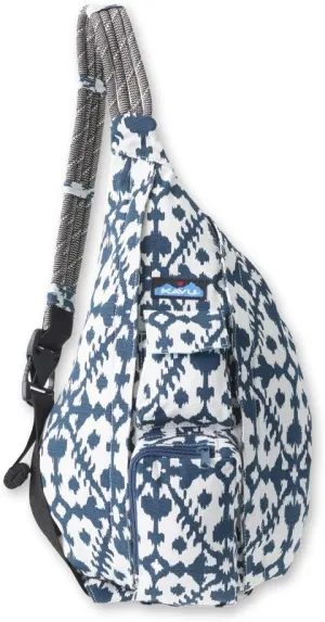 KAVU Original Rope Bag Sling Pack with Adjustable Rope Shoulder Strap