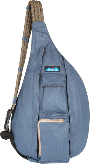 KAVU Original Rope Bag Sling Pack with Adjustable Rope Shoulder Strap
