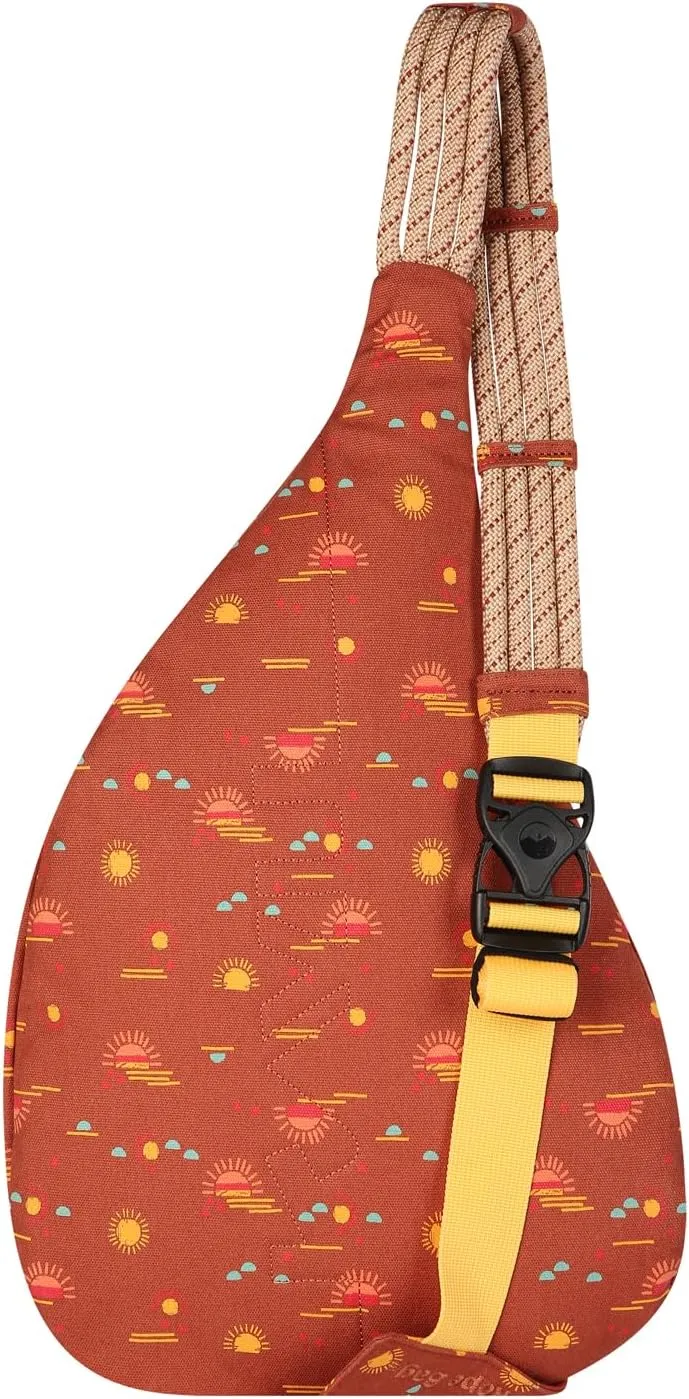 KAVU Original Rope Bag Sling Pack with Adjustable Rope Shoulder Strap