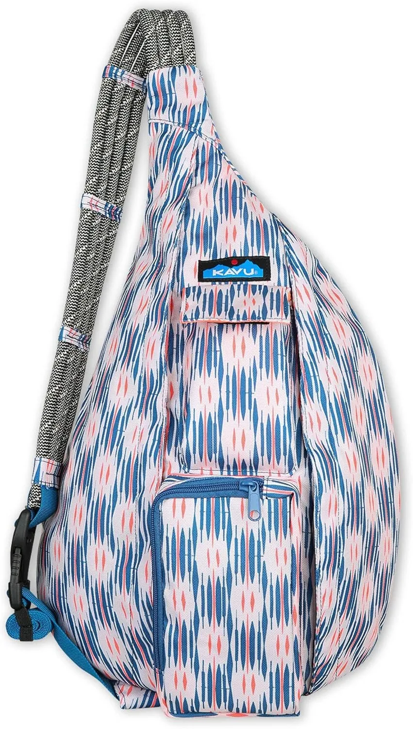 KAVU Original Rope Sling Bag with Adjustable Rope Shoulder Strap
