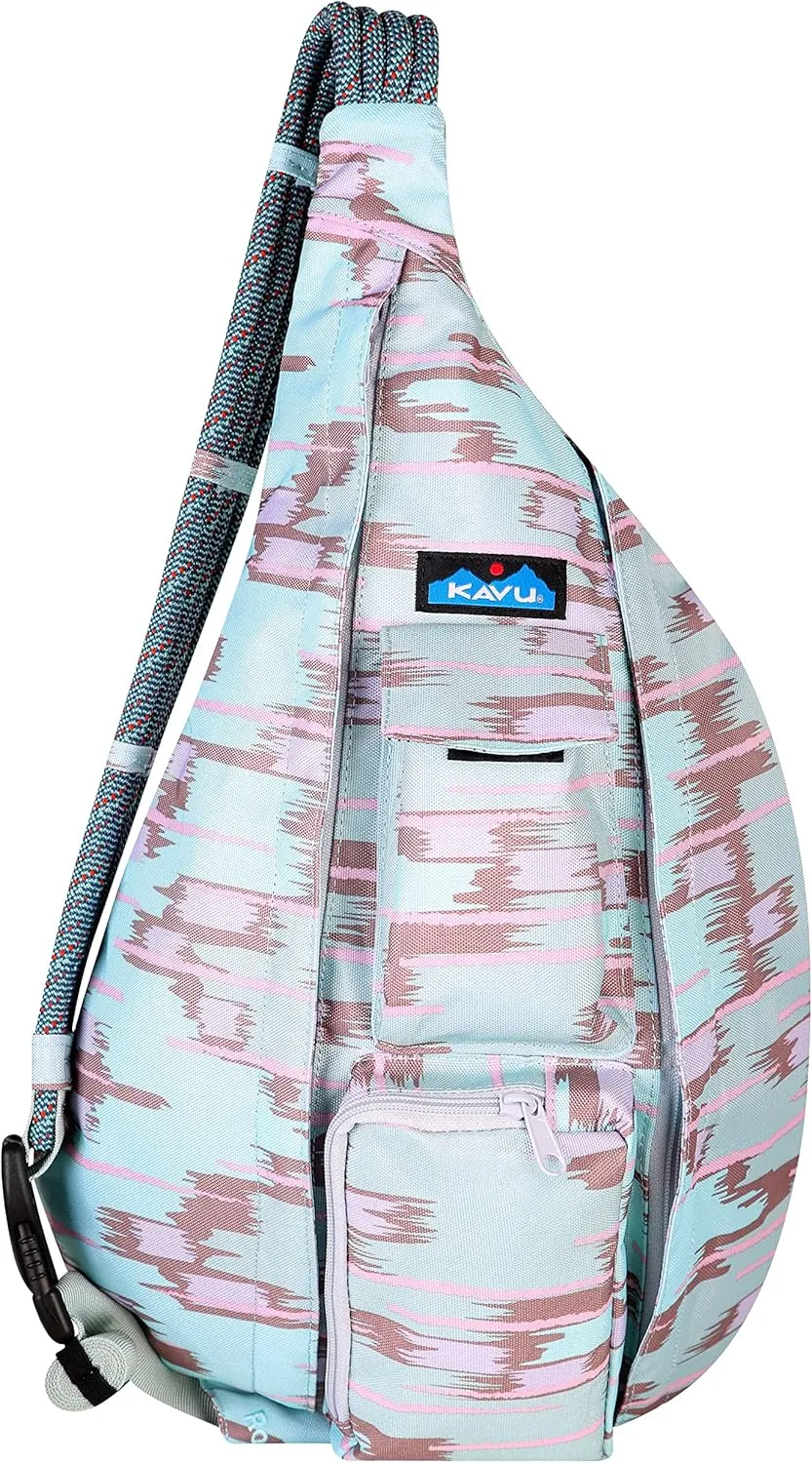 KAVU Original Rope Sling Bag with Adjustable Rope Shoulder Strap