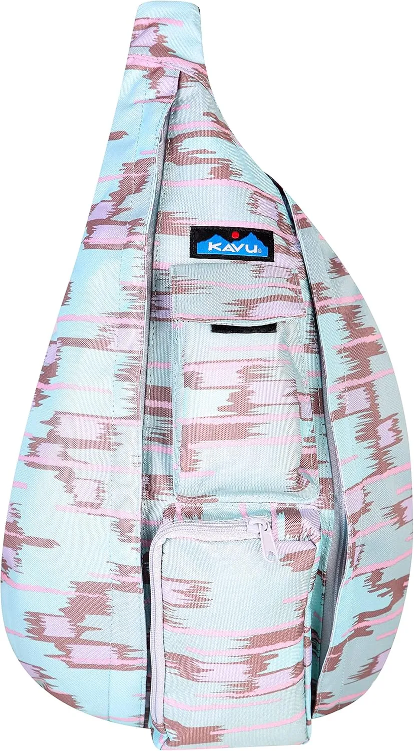 KAVU Original Rope Sling Bag with Adjustable Rope Shoulder Strap