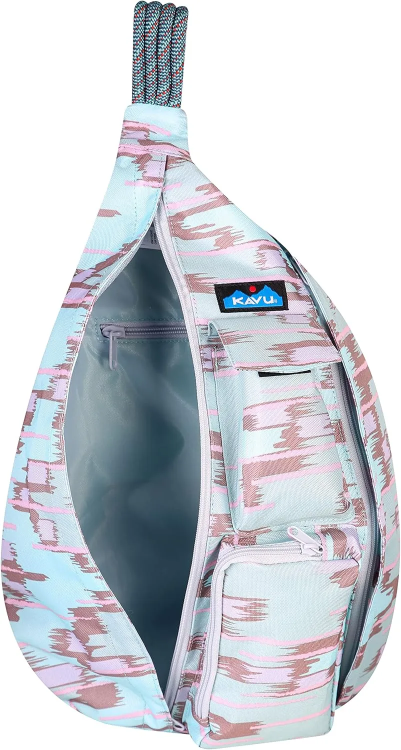 KAVU Original Rope Sling Bag with Adjustable Rope Shoulder Strap
