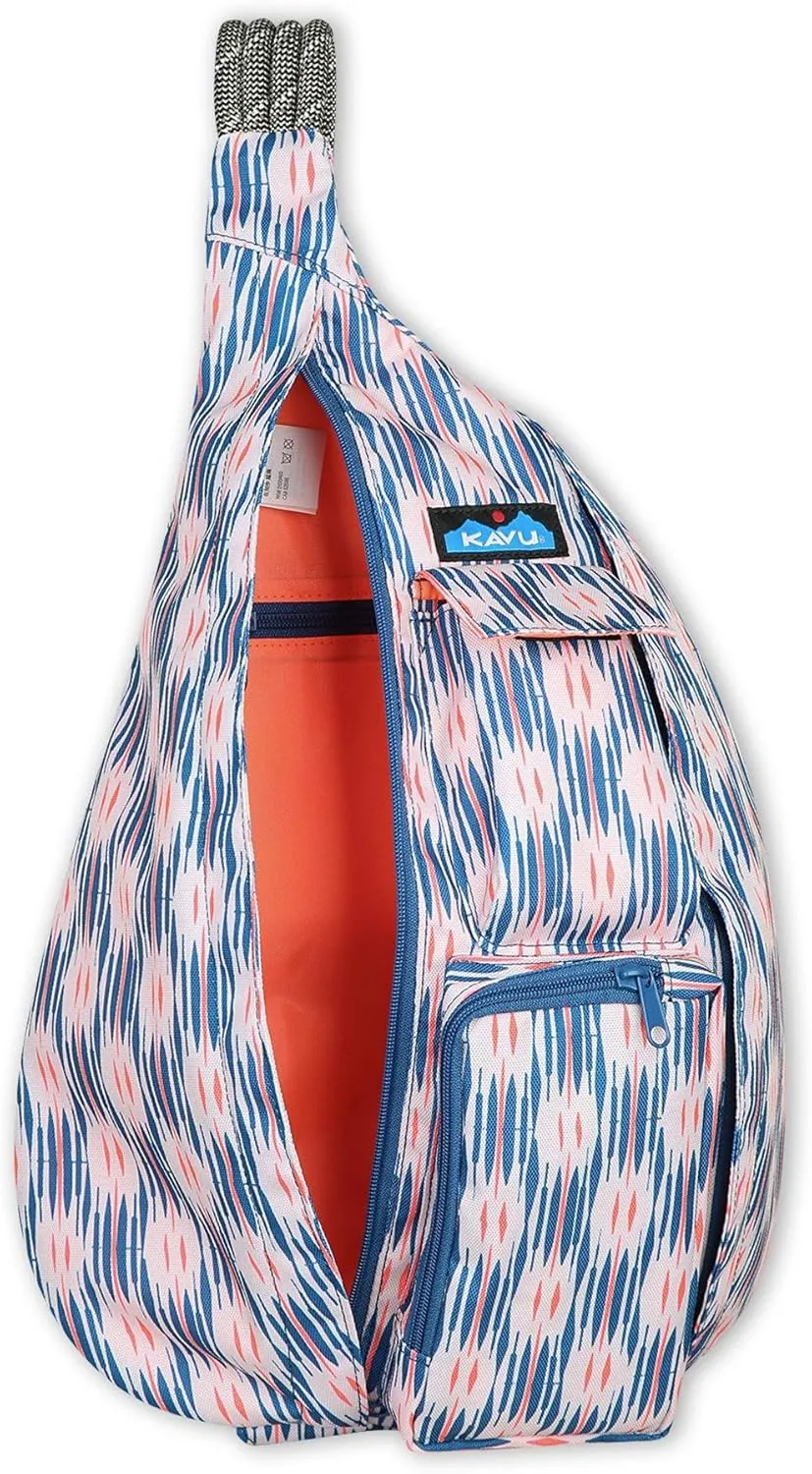 KAVU Original Rope Sling Bag with Adjustable Rope Shoulder Strap