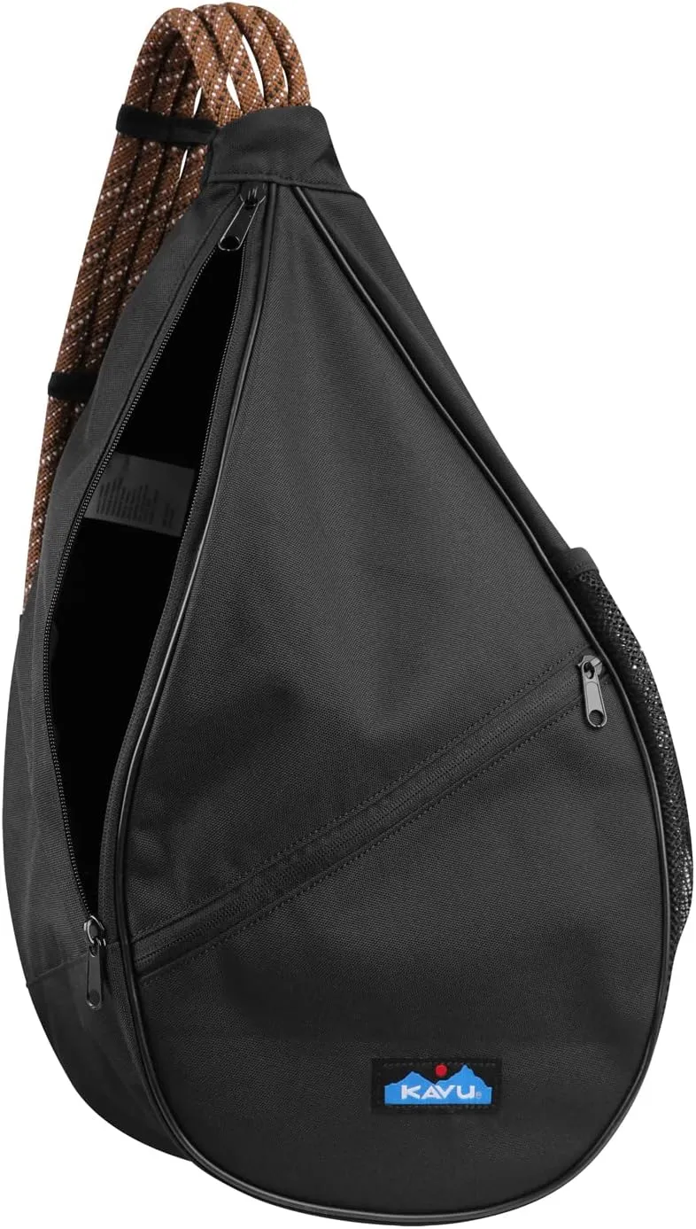 KAVU Paxton Pack Backpack Rope Sling Bag - Jet Black