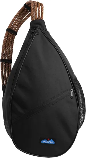 KAVU Paxton Pack Backpack Rope Sling Bag - Jet Black