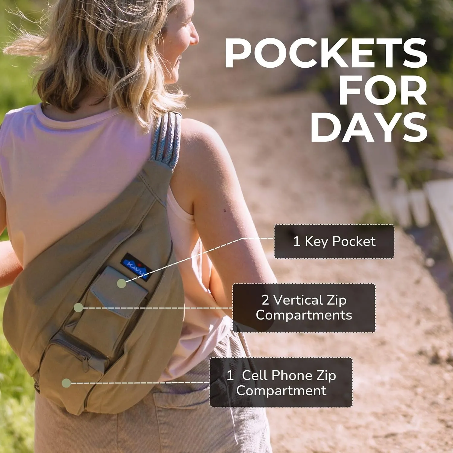 KAVU Rope Sling Bag