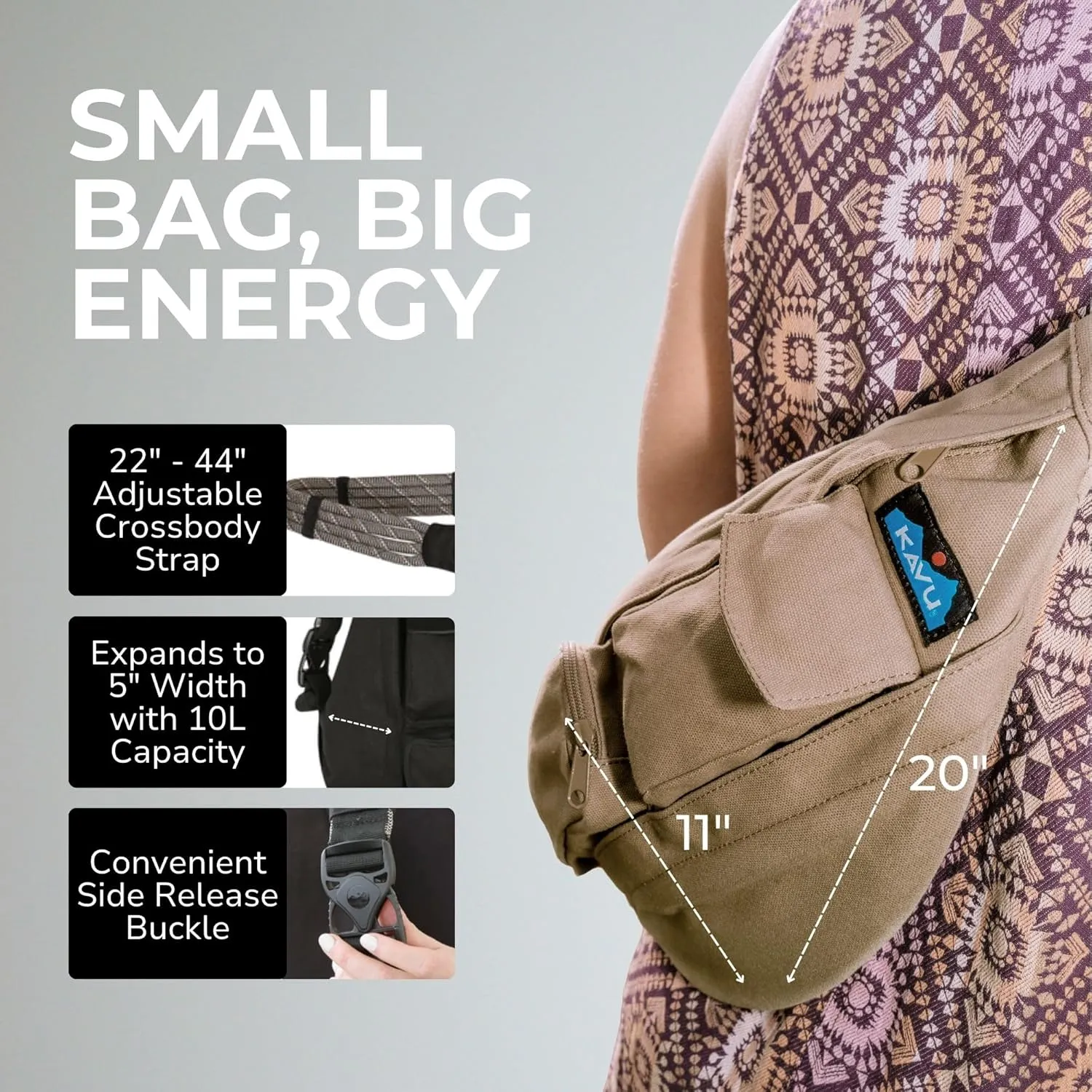 KAVU Rope Sling Bag