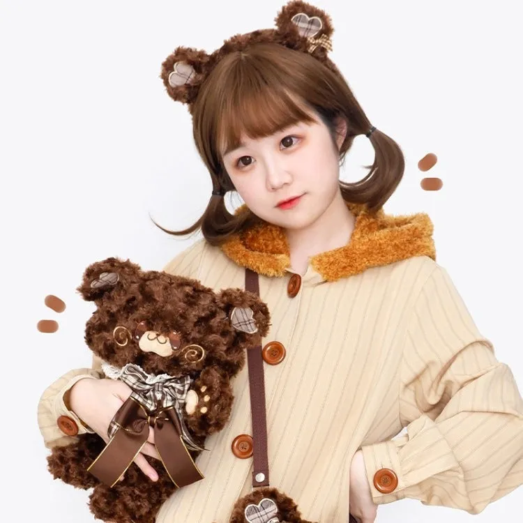 Kawaii Cartoon Rilakkuma Doll Lolita Crossbody Bag
