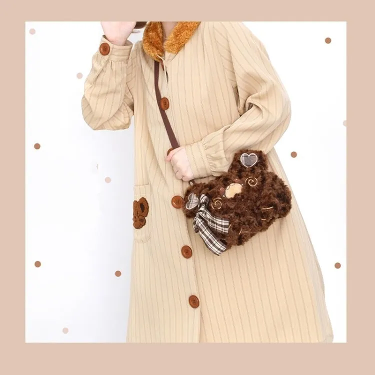 Kawaii Cartoon Rilakkuma Doll Lolita Crossbody Bag