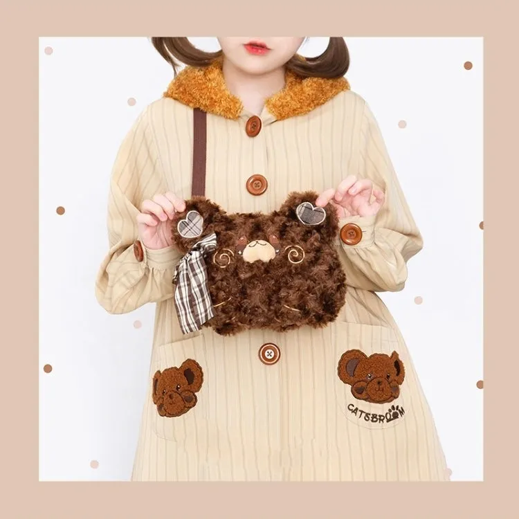 Kawaii Cartoon Rilakkuma Doll Lolita Crossbody Bag