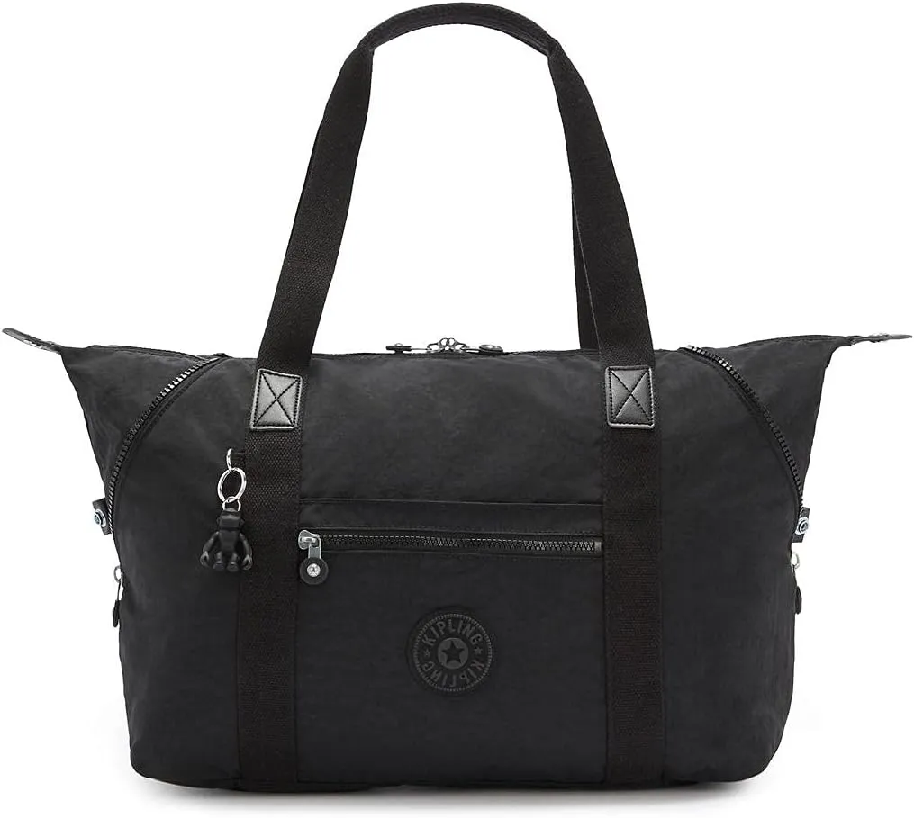 Kipling Women's Art Medium Tote Bag, Lightweight Large Weekender, Travel Handbag