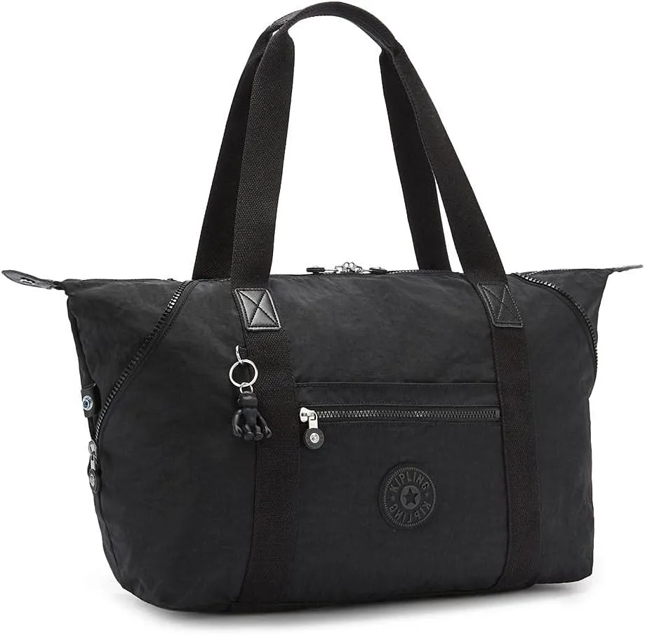 Kipling Women's Art Medium Tote Bag, Lightweight Large Weekender, Travel Handbag