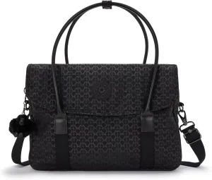 Kipling Women's Superworker Small Laptop, Lightweight Commuter, Nylon Tote Bag