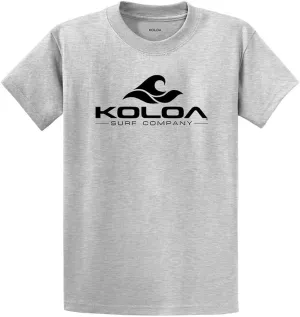 Koloa Surf Classic Wave Logo Tees - Heavy Cotton T-Shirts, Regular, Big & Tall